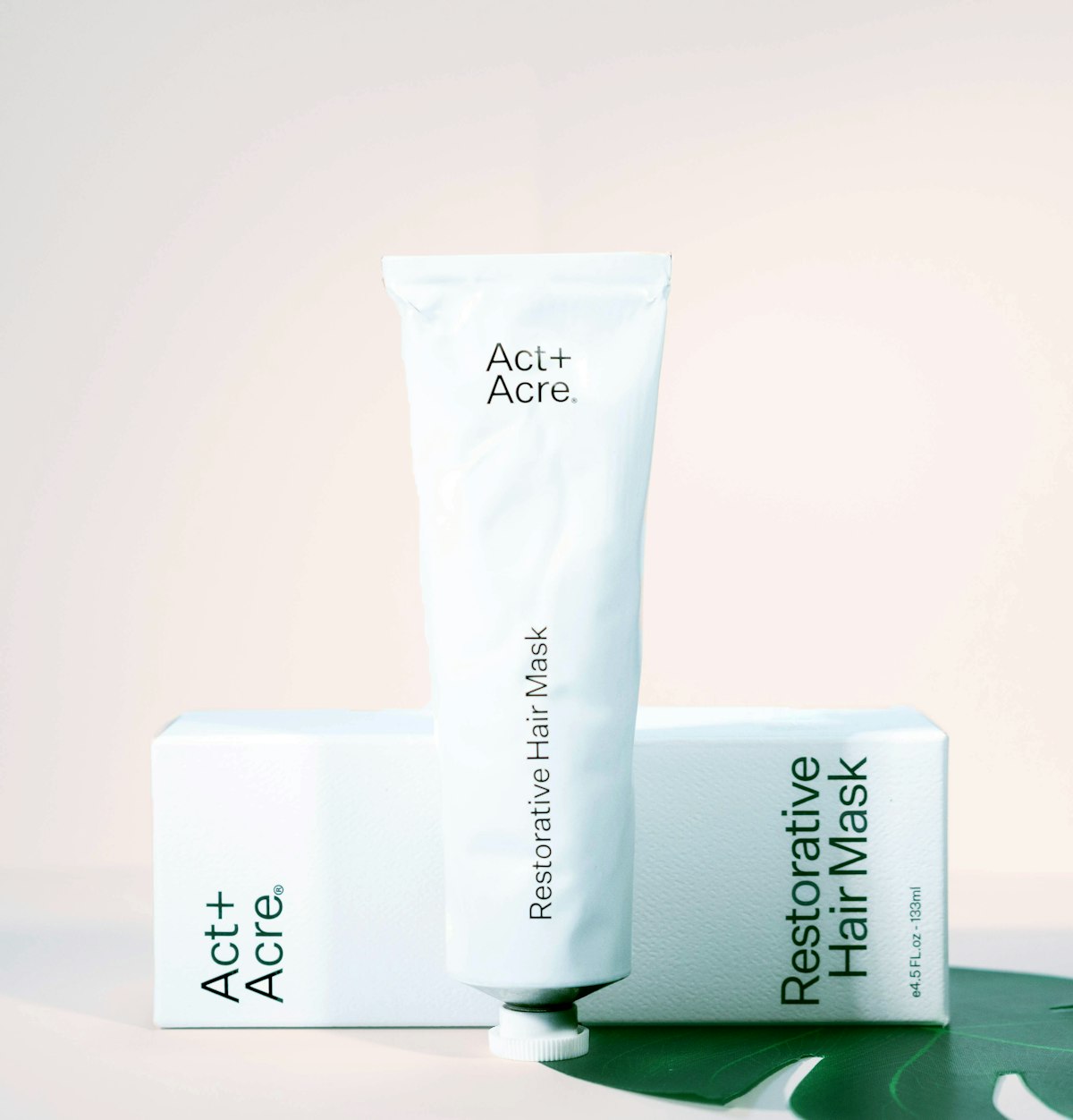 Aura Botanicals organic skincare products photoshoot